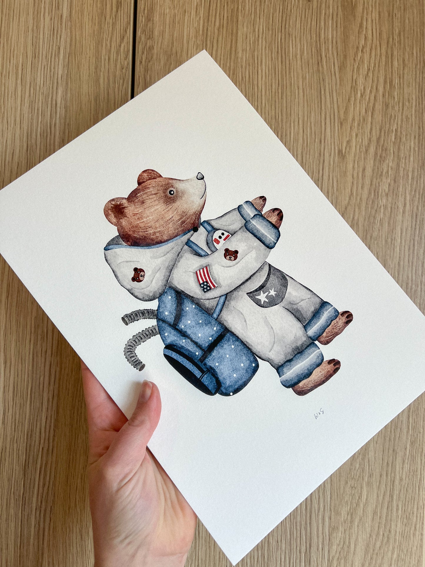 SPACE BEAR PRINT COLLECTION