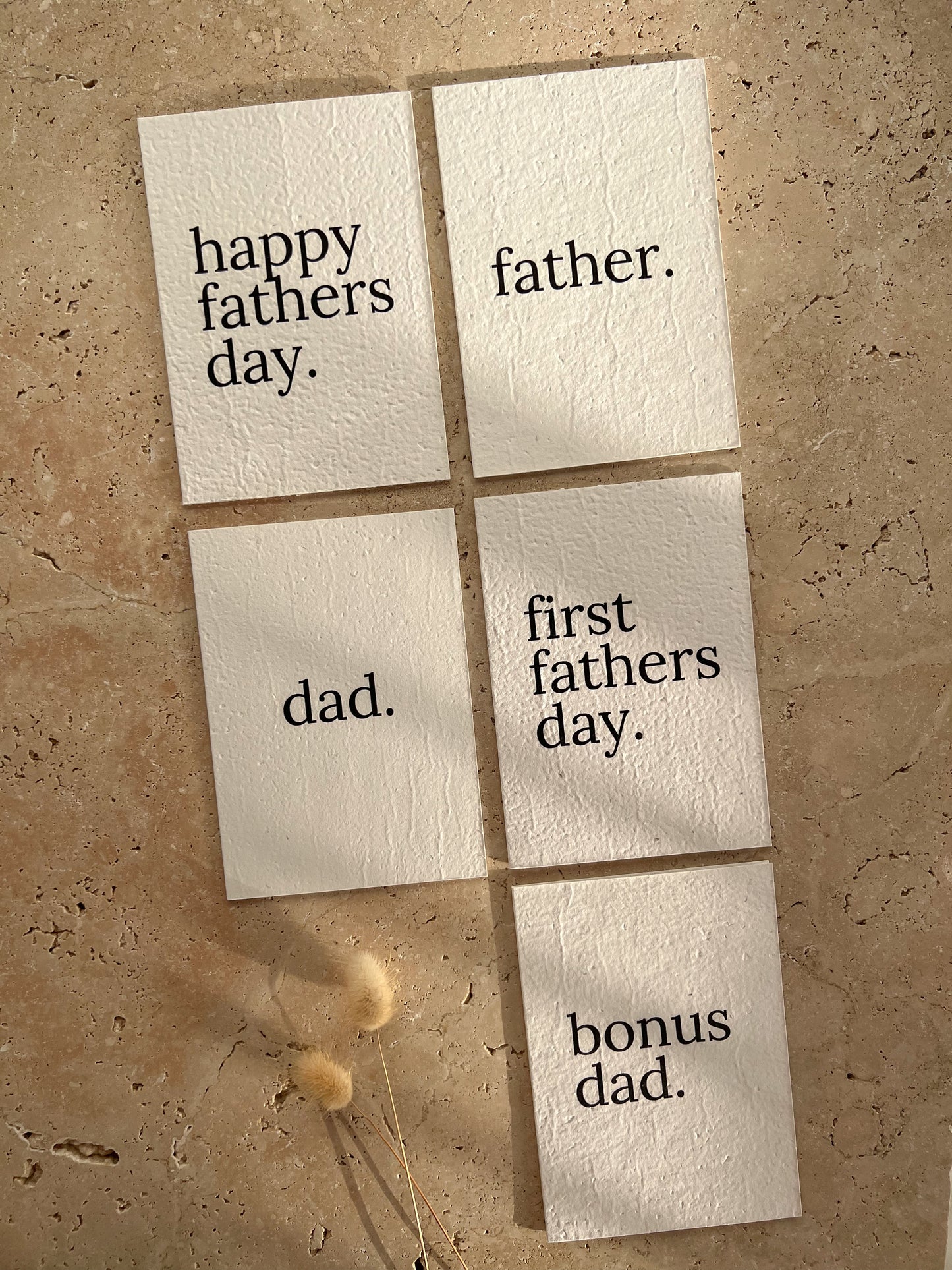 FATHERS DAY PLANTABLE GREETING CARDS