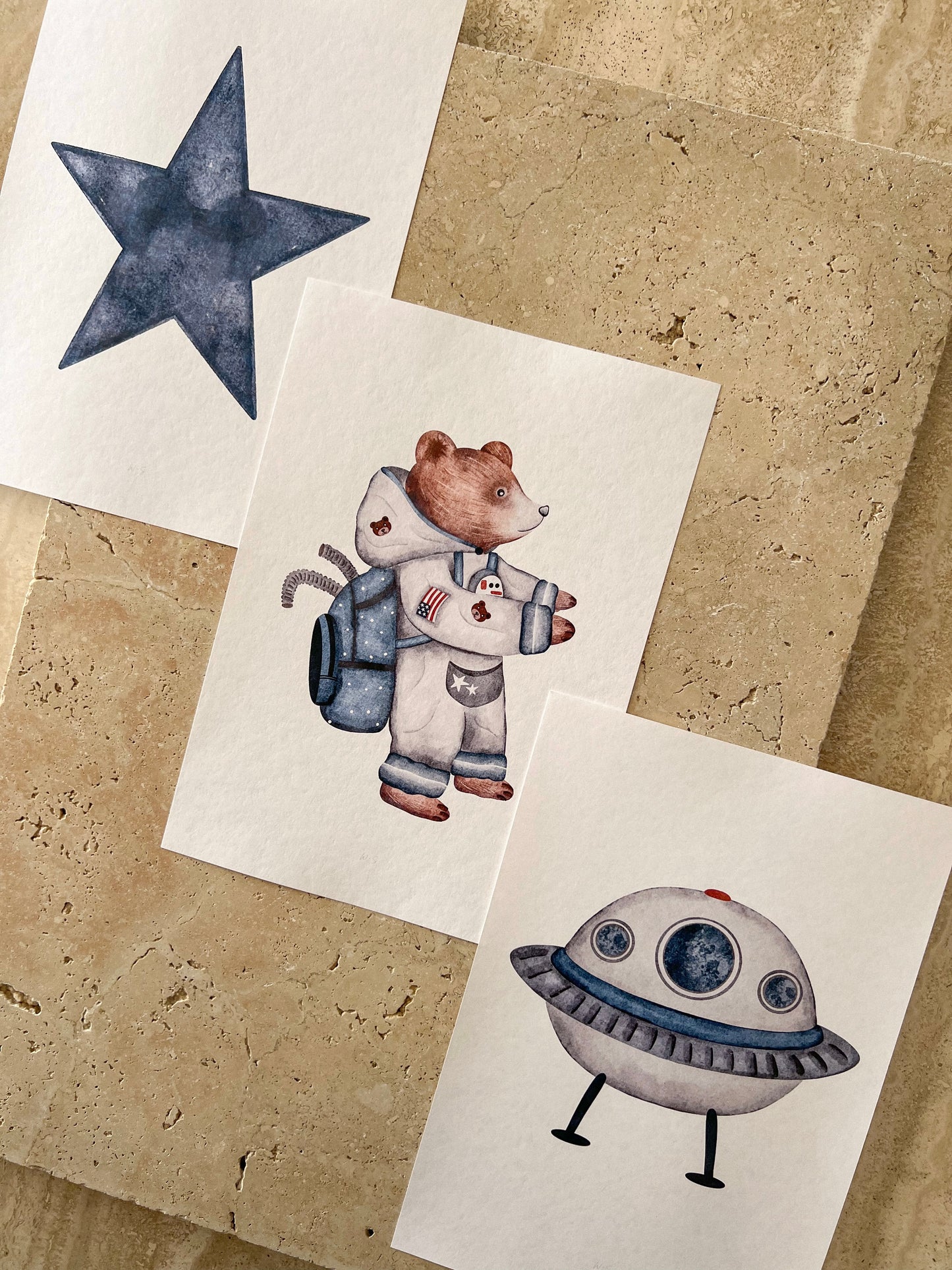 SPACE BEAR PRINT COLLECTION