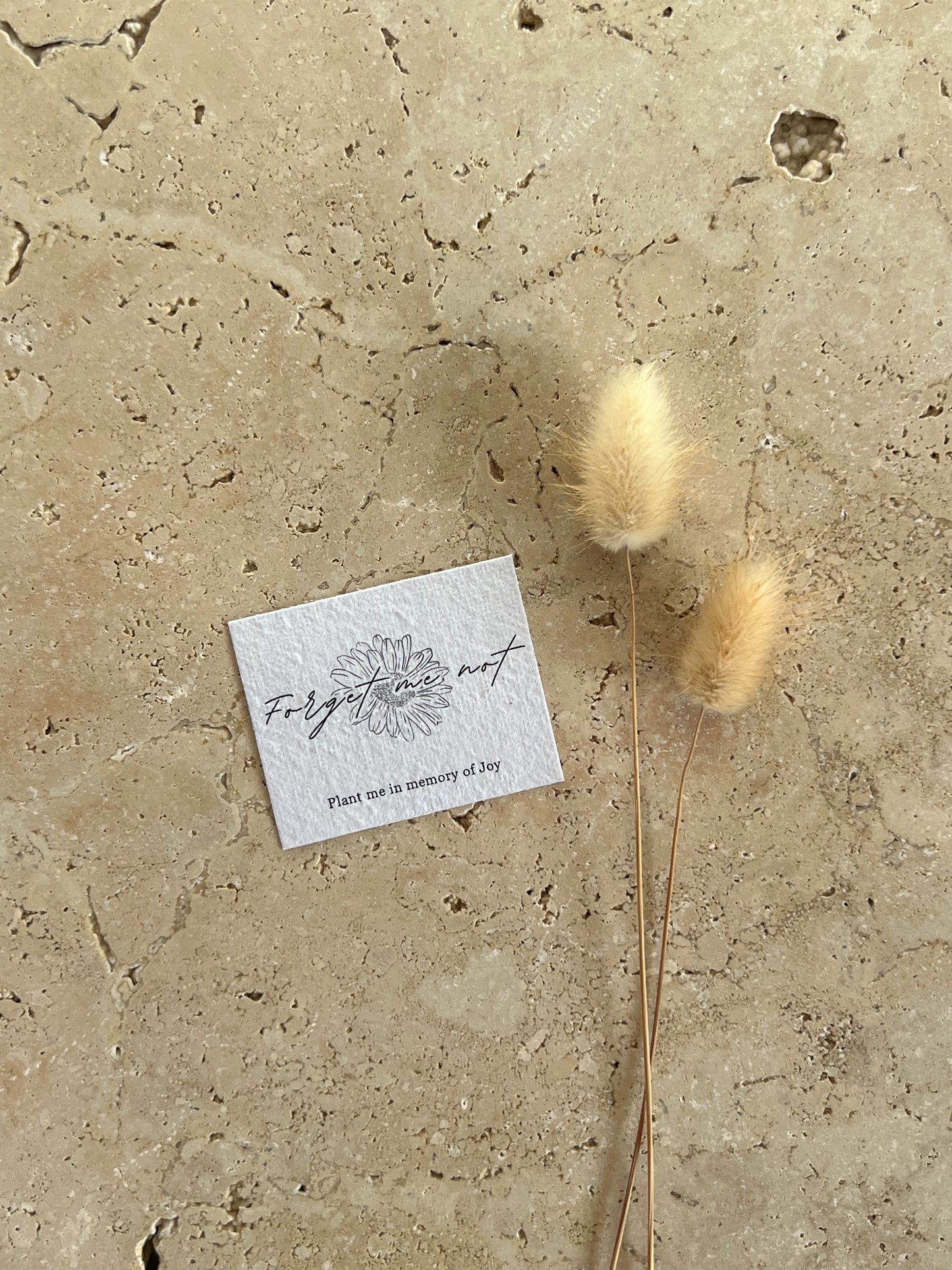 MEMORIAL PLANTABLE CARDS ~ CUSTOMISED
