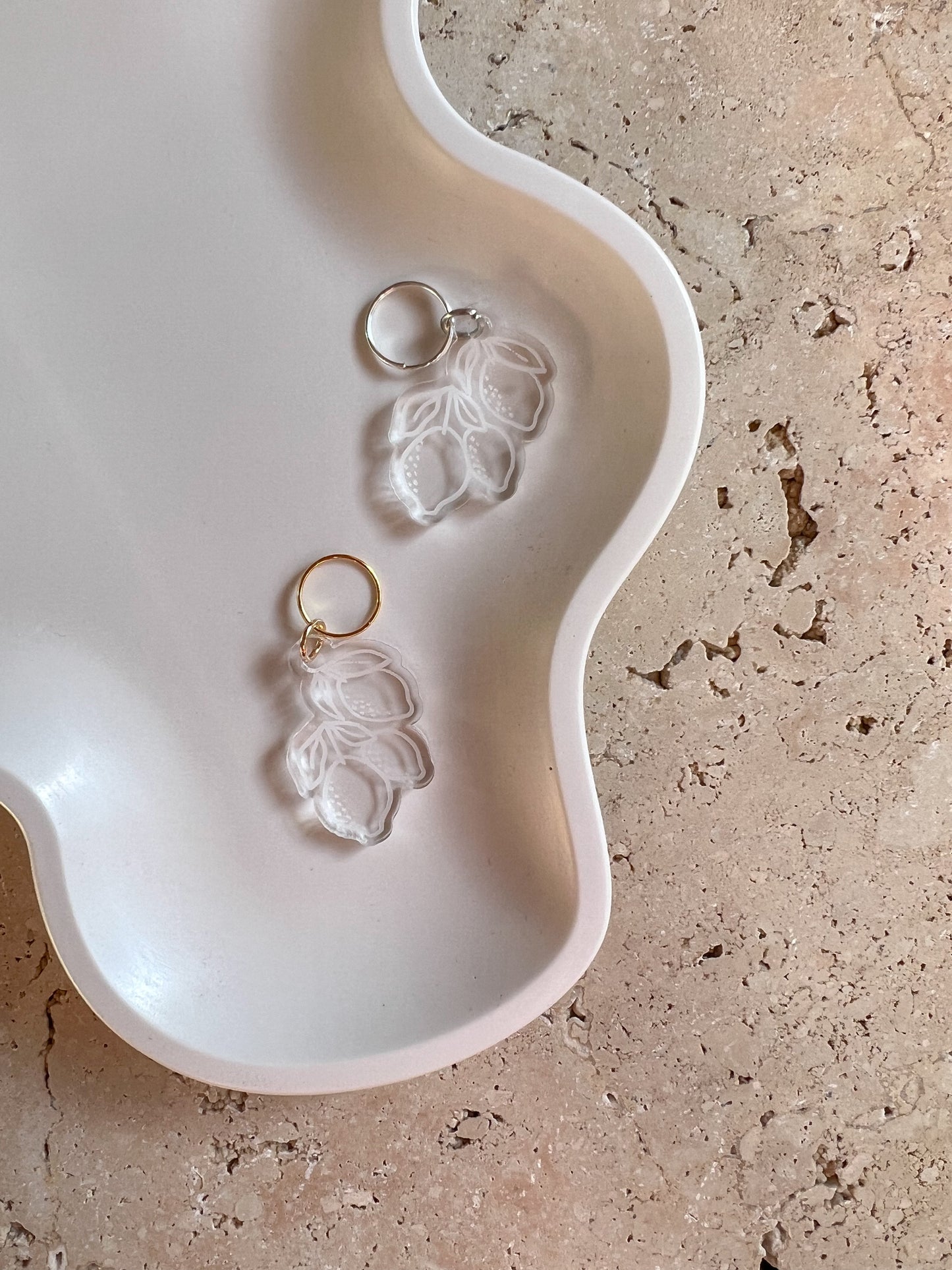 ITALIAN SUMMER LEMONS DOG TAG | PET TAG | ACCESSORY CHARM