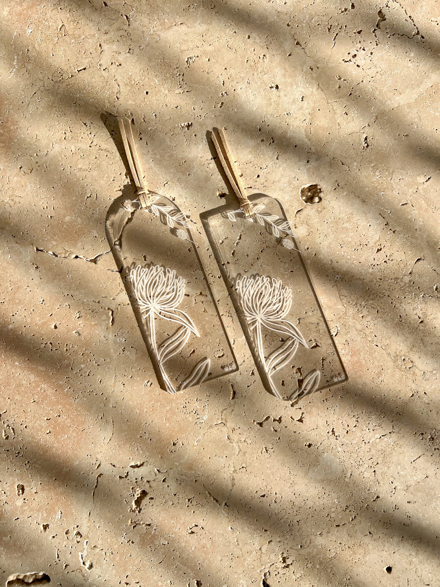 WILDFLOWER BOOKMARKS SET BY WILLOW & SAGE CO