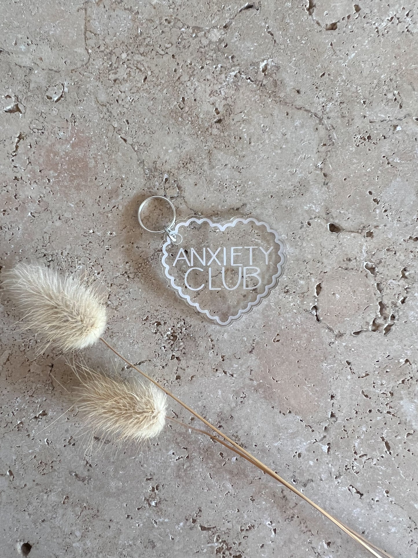 SCALLOP HEART DOG TAG ~ ACCESSORY CHARM