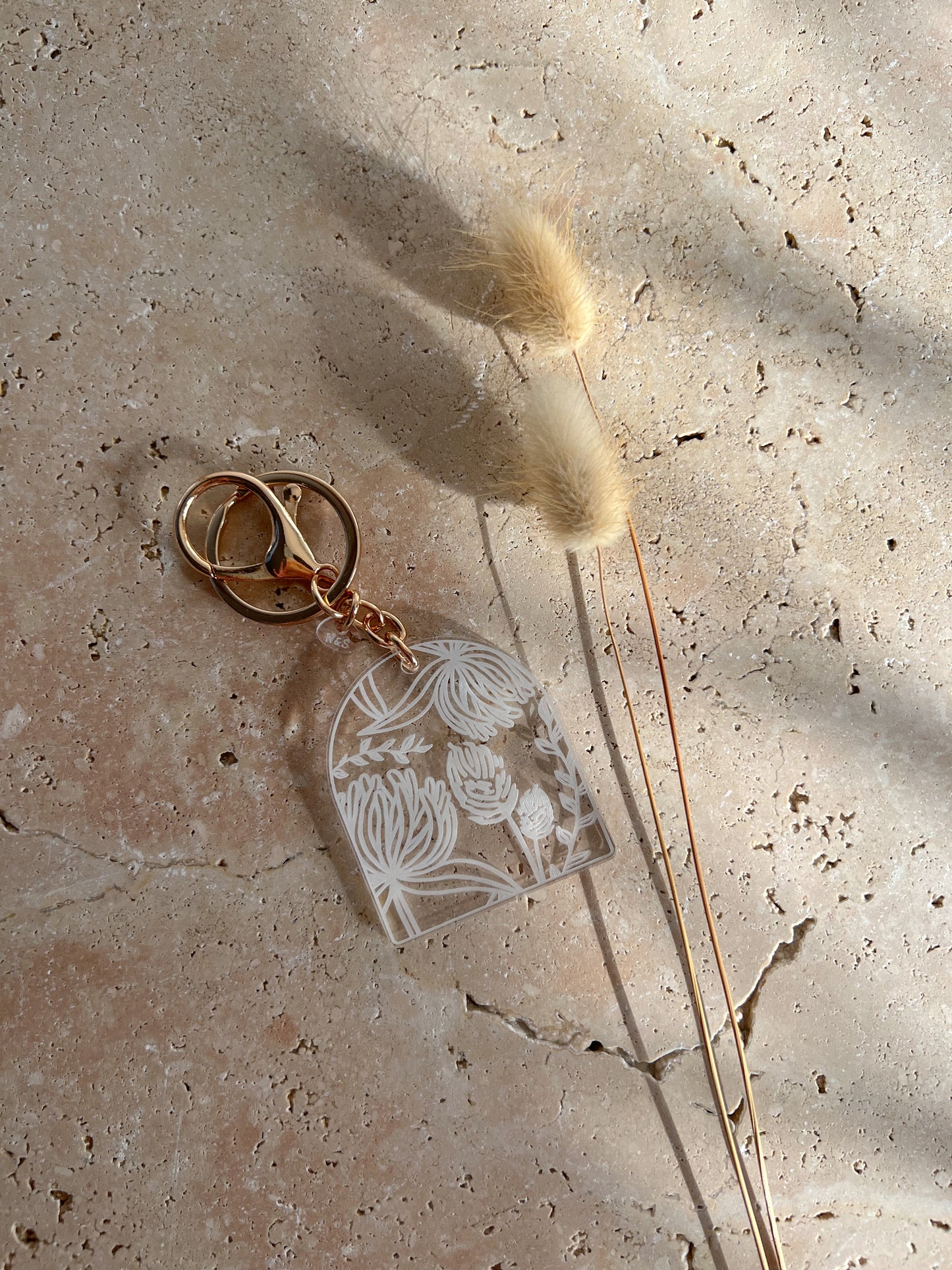 WILDFLOWER KEYCHAIN