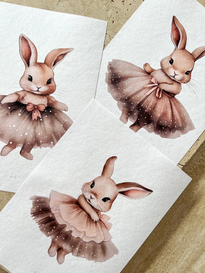 BALLERINA BUNNY PRINT COLLECTION