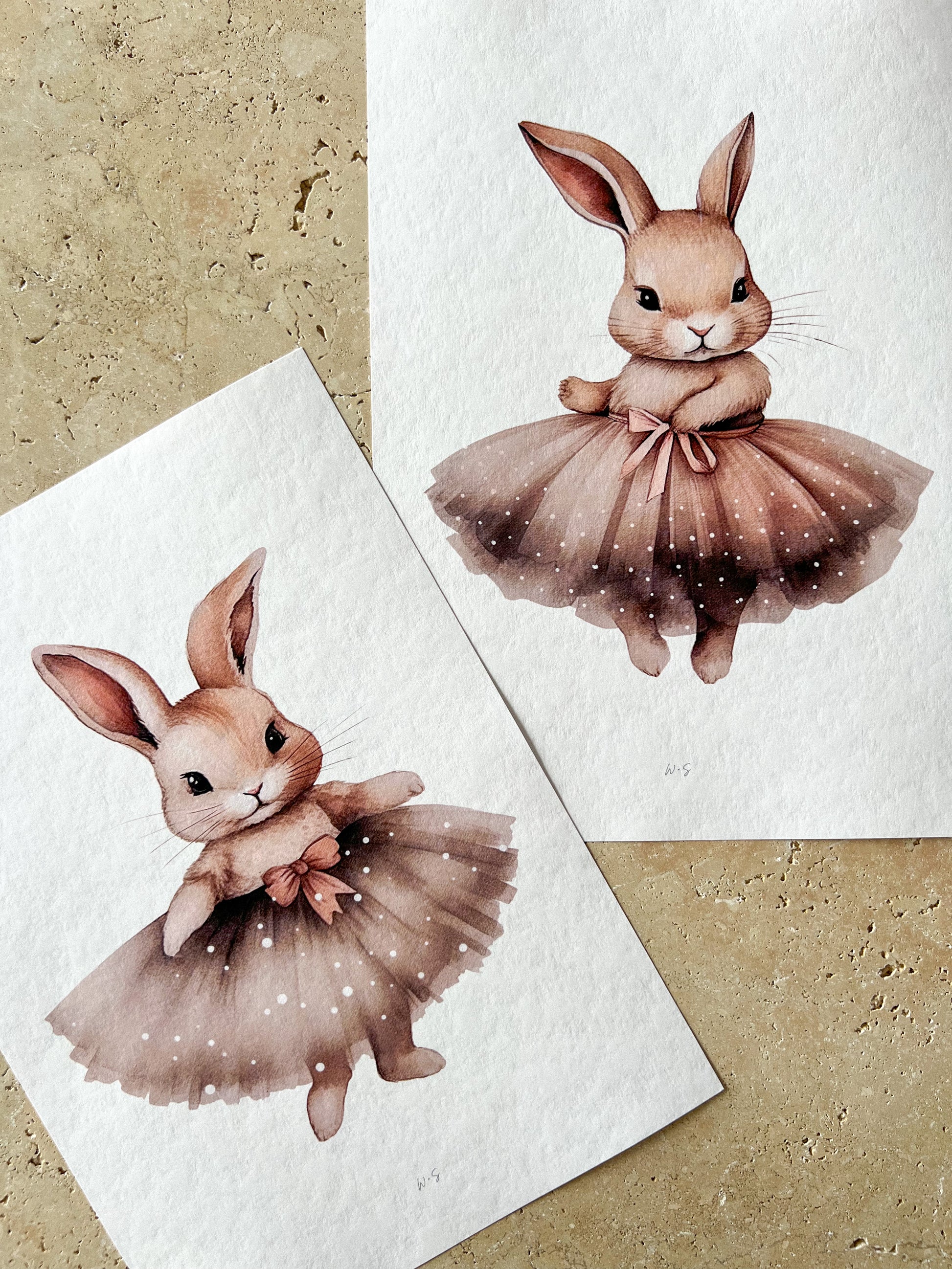 BALLERINA BUNNY PRINT COLLECTION