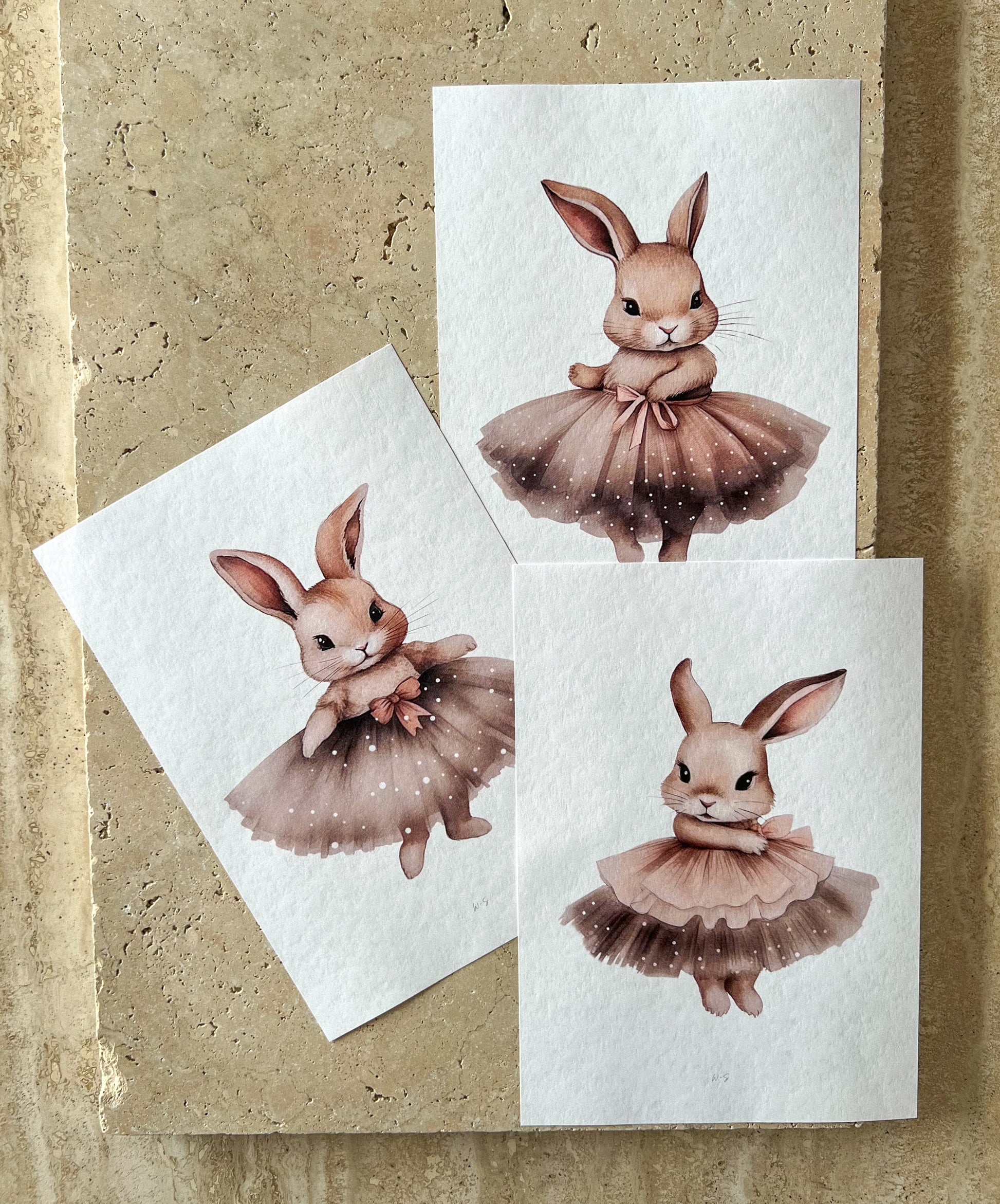 BALLERINA BUNNY PRINT COLLECTION
