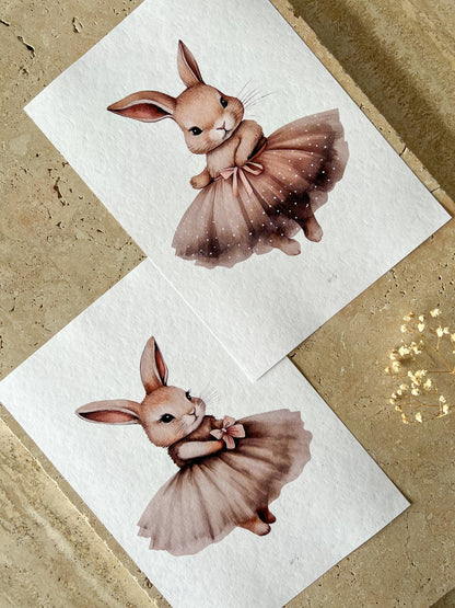 BALLERINA BUNNY PRINT COLLECTION