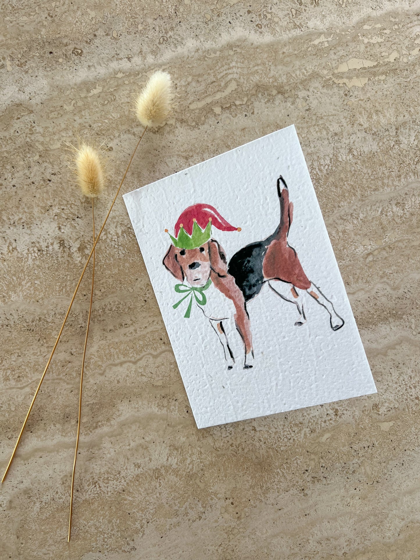 CHRISTMAS DOGS PLANTABLE GREETING CARDS