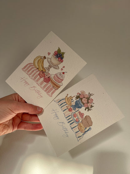SUNDAY BRUNCH PLANTABLE GREETING CARDS