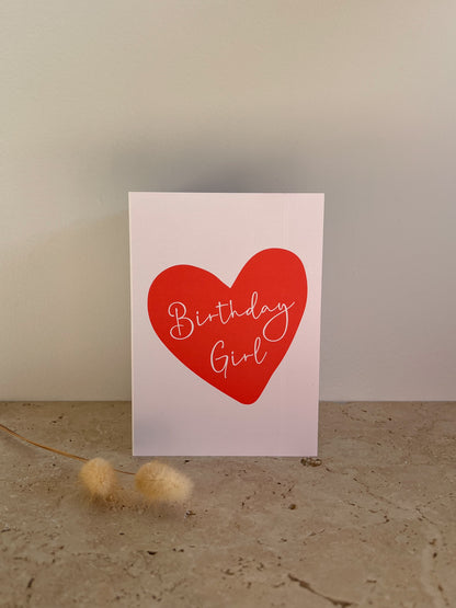 BIRTHDAY GIRL PREMIUM GREETING CARD