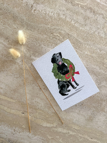 CHRISTMAS DOGS PLANTABLE GREETING CARDS