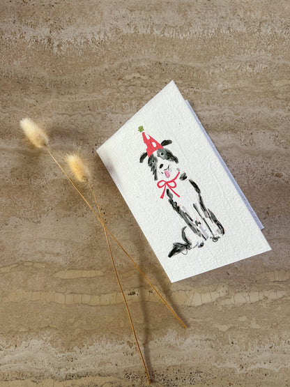 CHRISTMAS DOGS PLANTABLE GREETING CARDS