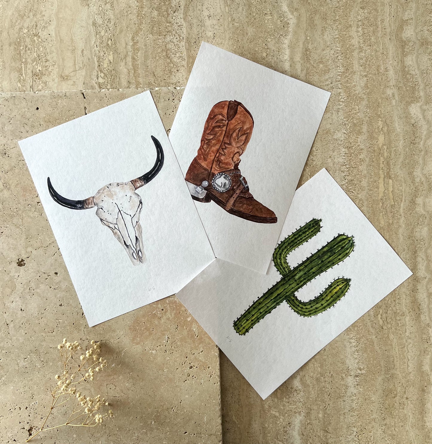 COMPLETE WILD WEST PRINT COLLECTION BY WILLOW AND SAGE CO
