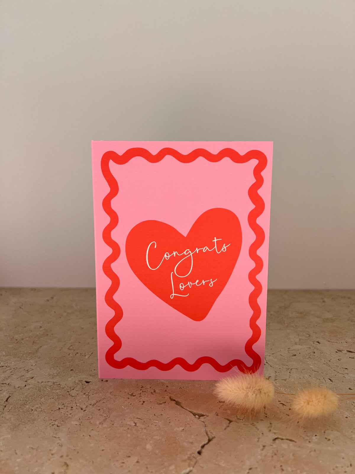 CONGRATS LOVERS PREMIUM GREETING CARDS
