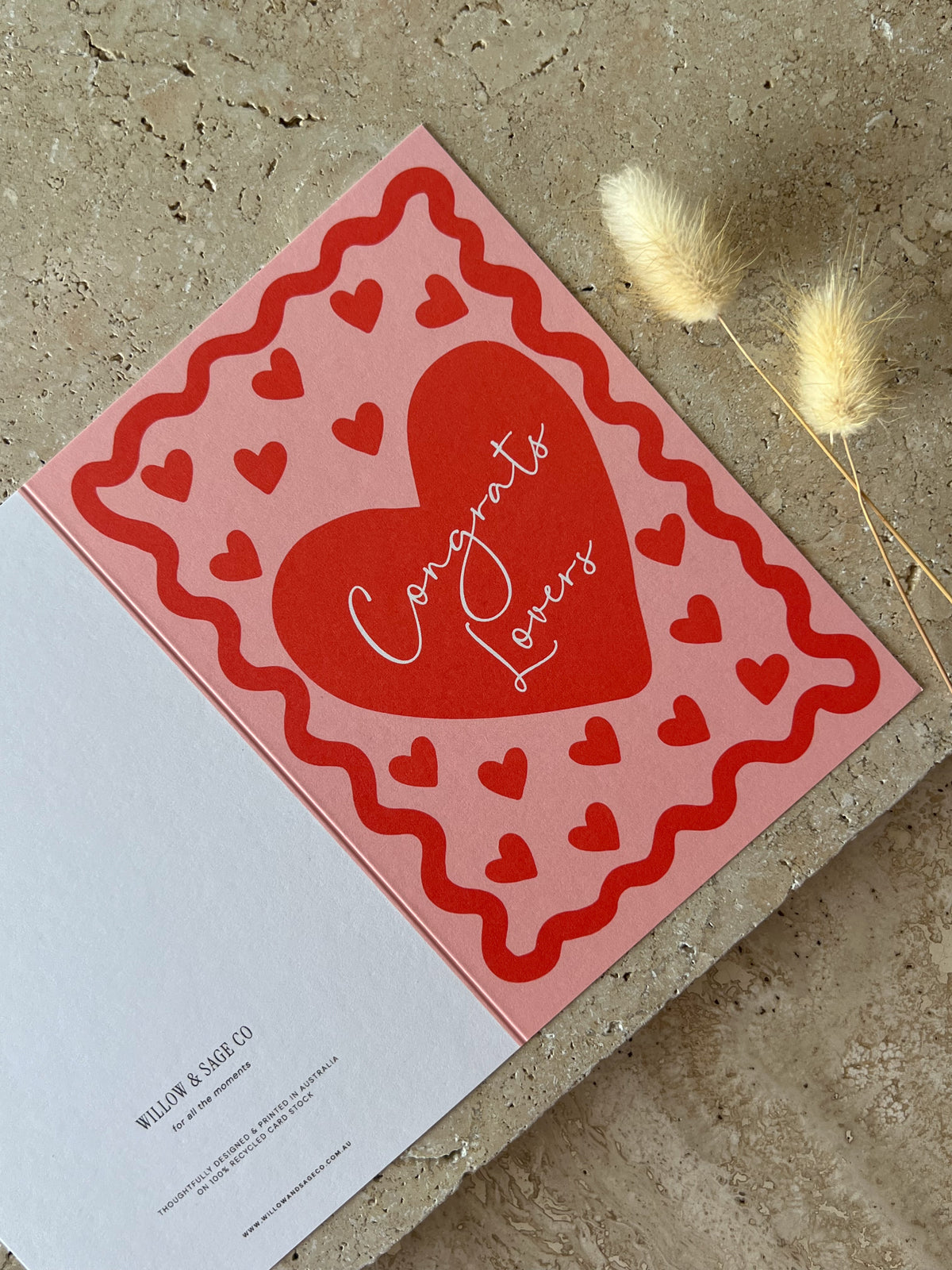 CONGRATS LOVERS PREMIUM GREETING CARDS