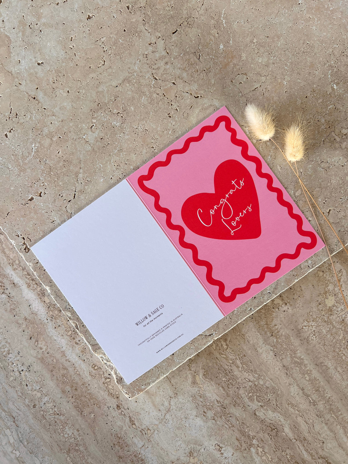CONGRATS LOVERS PREMIUM GREETING CARDS