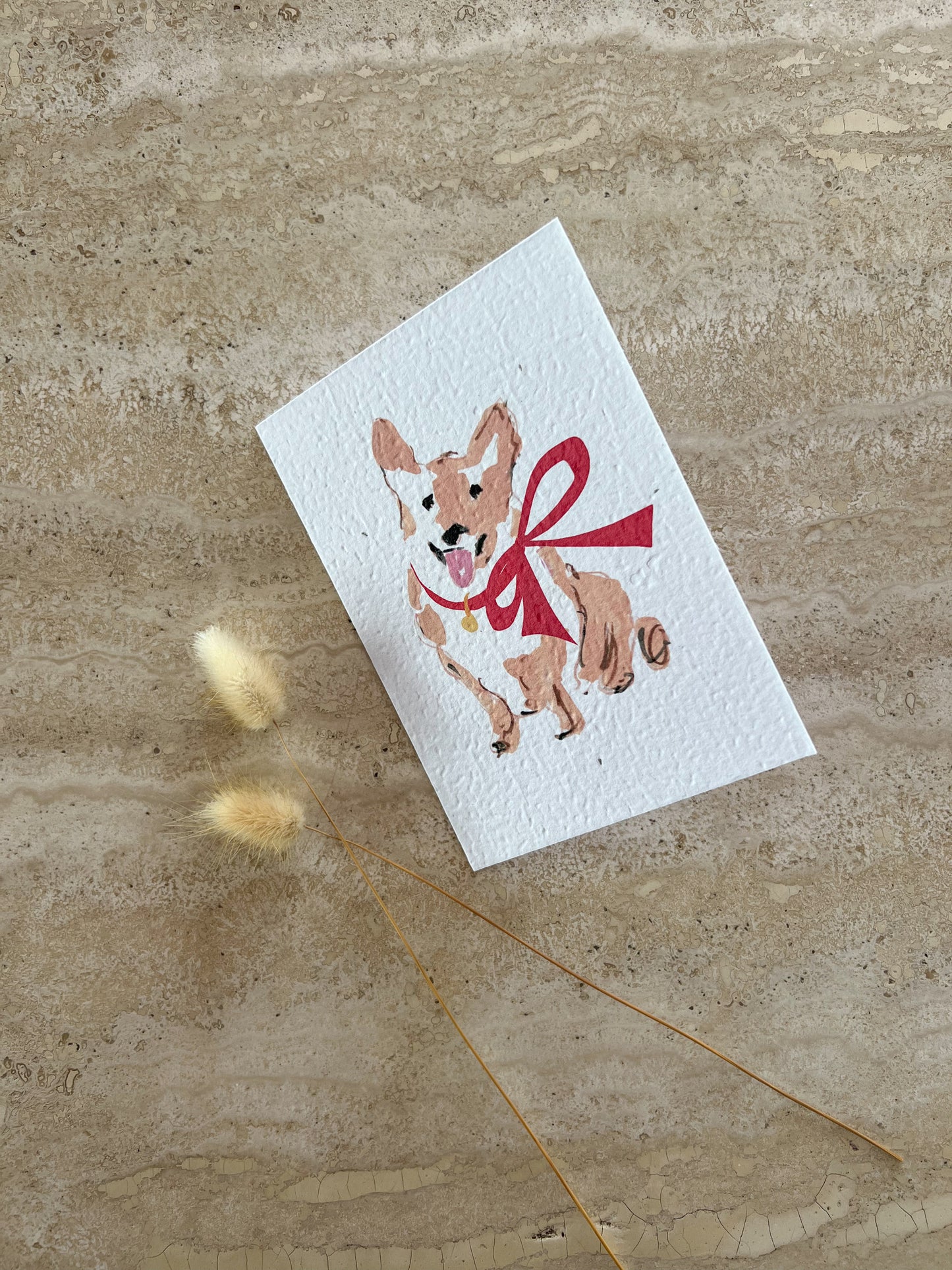 CHRISTMAS DOGS PLANTABLE GREETING CARDS