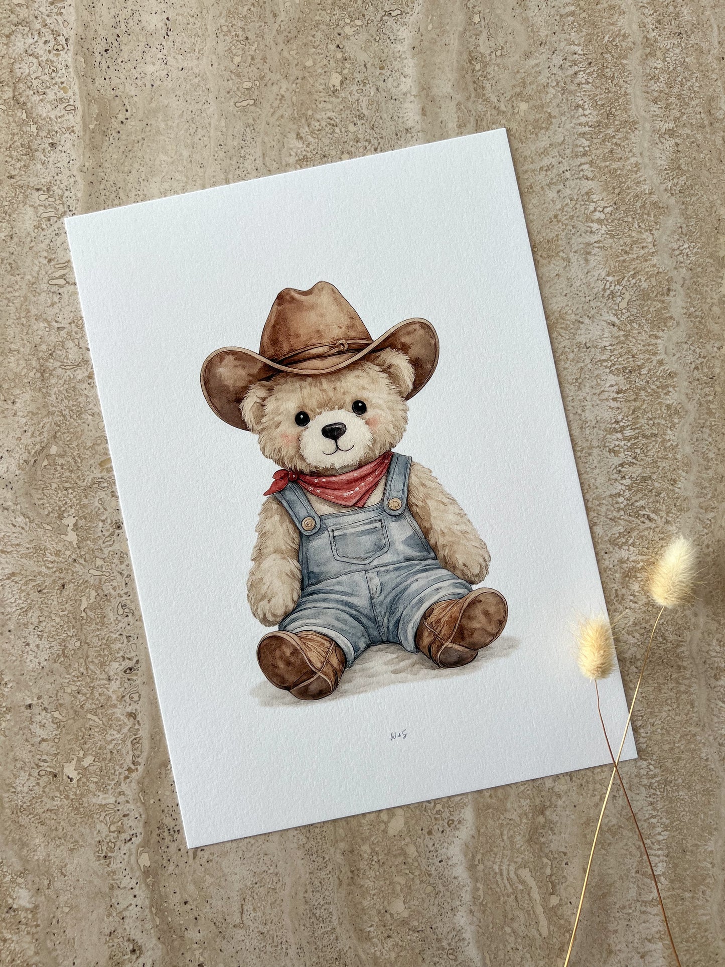LITTLE WRANGLERS | WILD WEST FRIENDS | NURSERY PRINT COLLECTION | WESTERN ANIMAL WALL ART