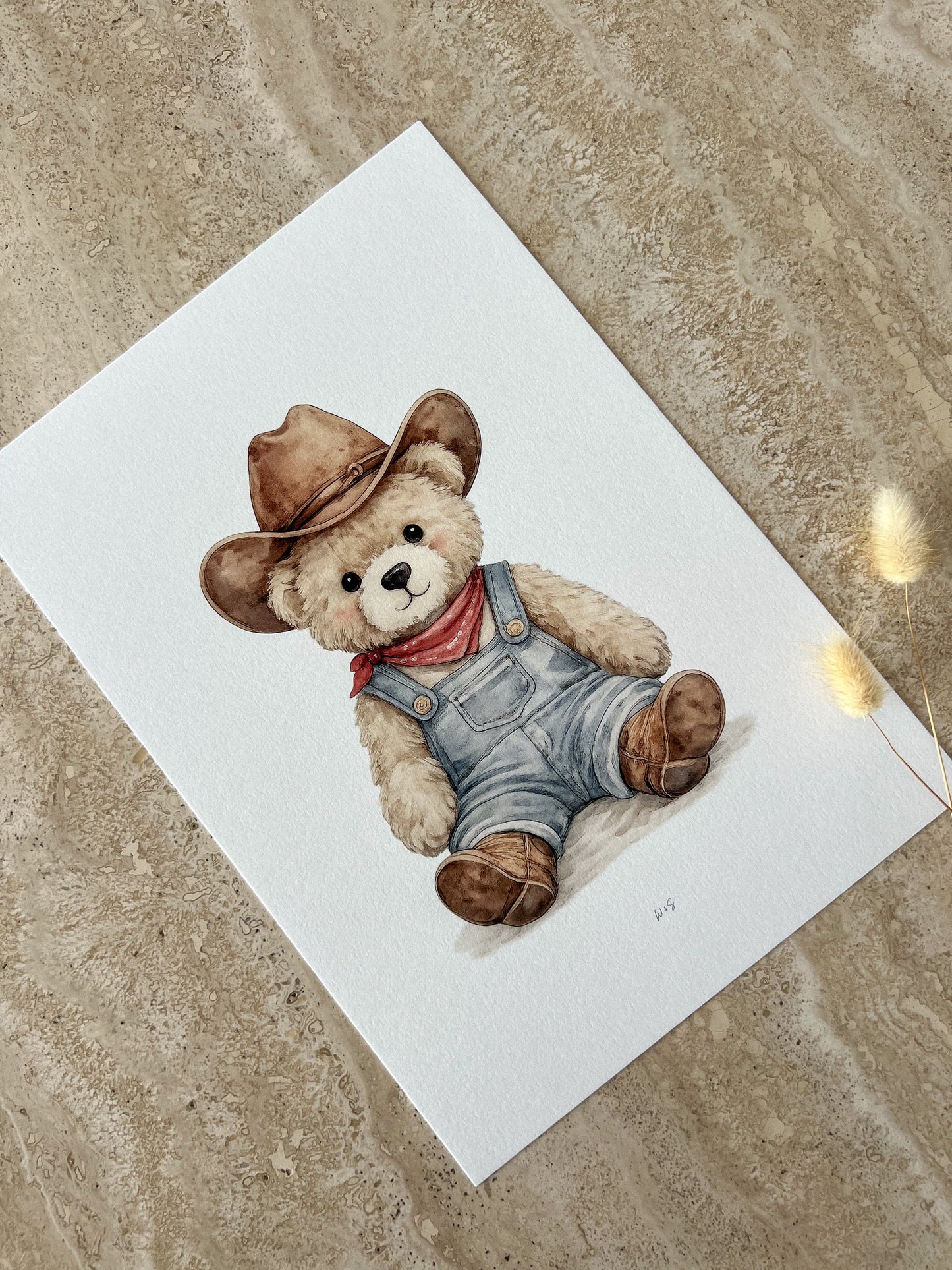 LITTLE WRANGLERS | WILD WEST FRIENDS | NURSERY PRINT COLLECTION | WESTERN ANIMAL WALL ART