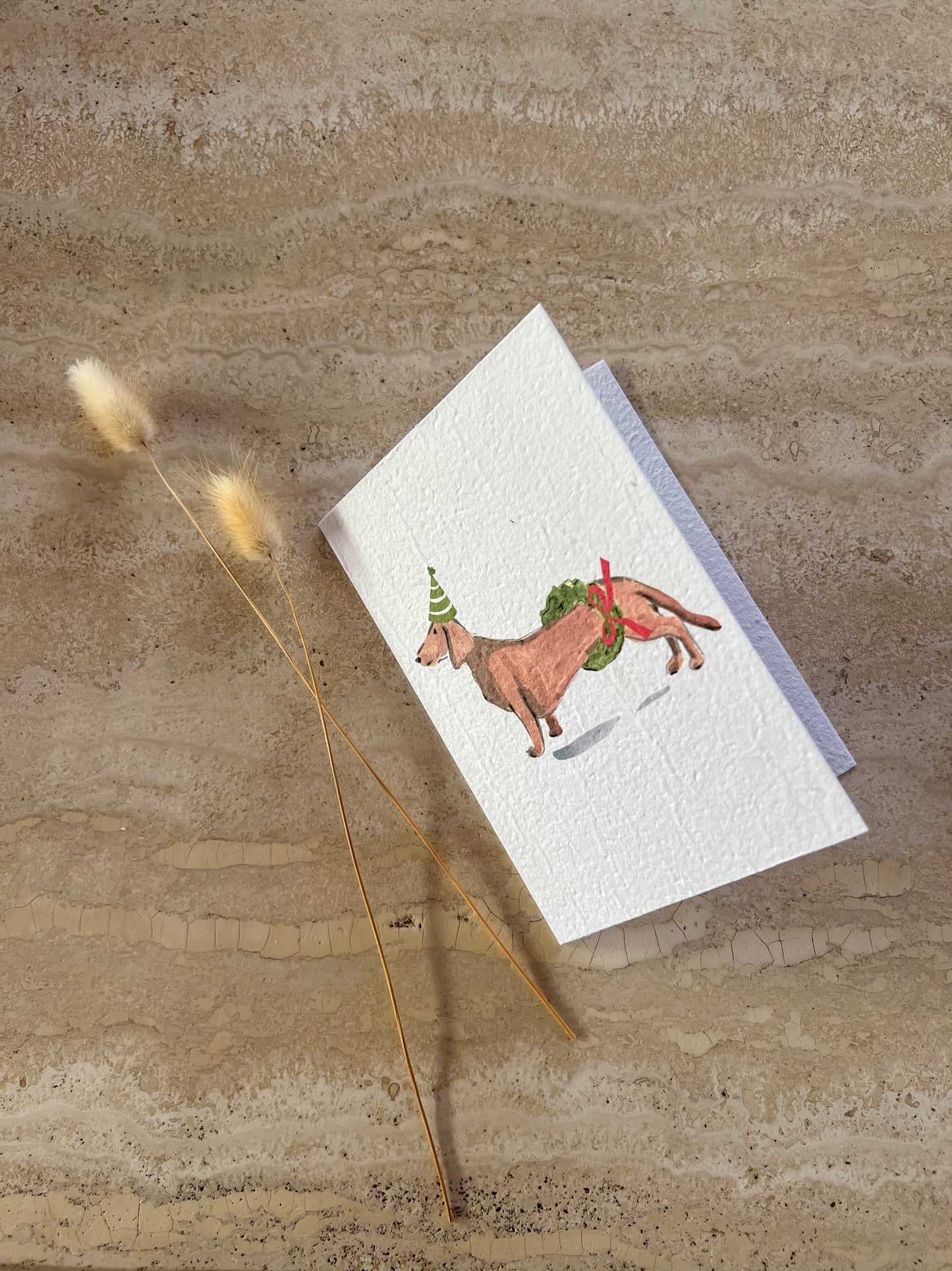 CHRISTMAS DOGS PLANTABLE GREETING CARDS