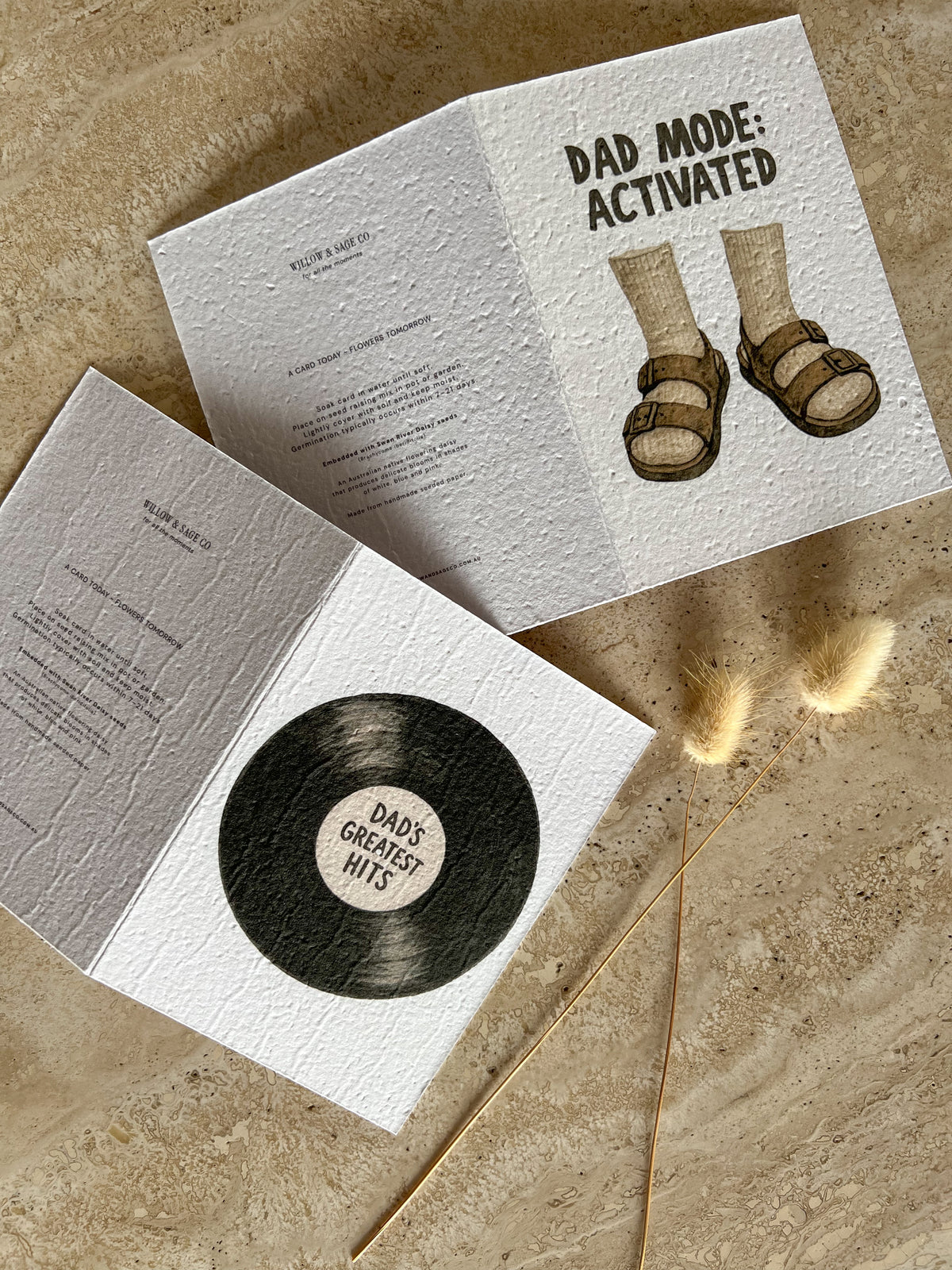DAD'S PLANTABLE GREETING CARD | FATHER'S DAY GIFT