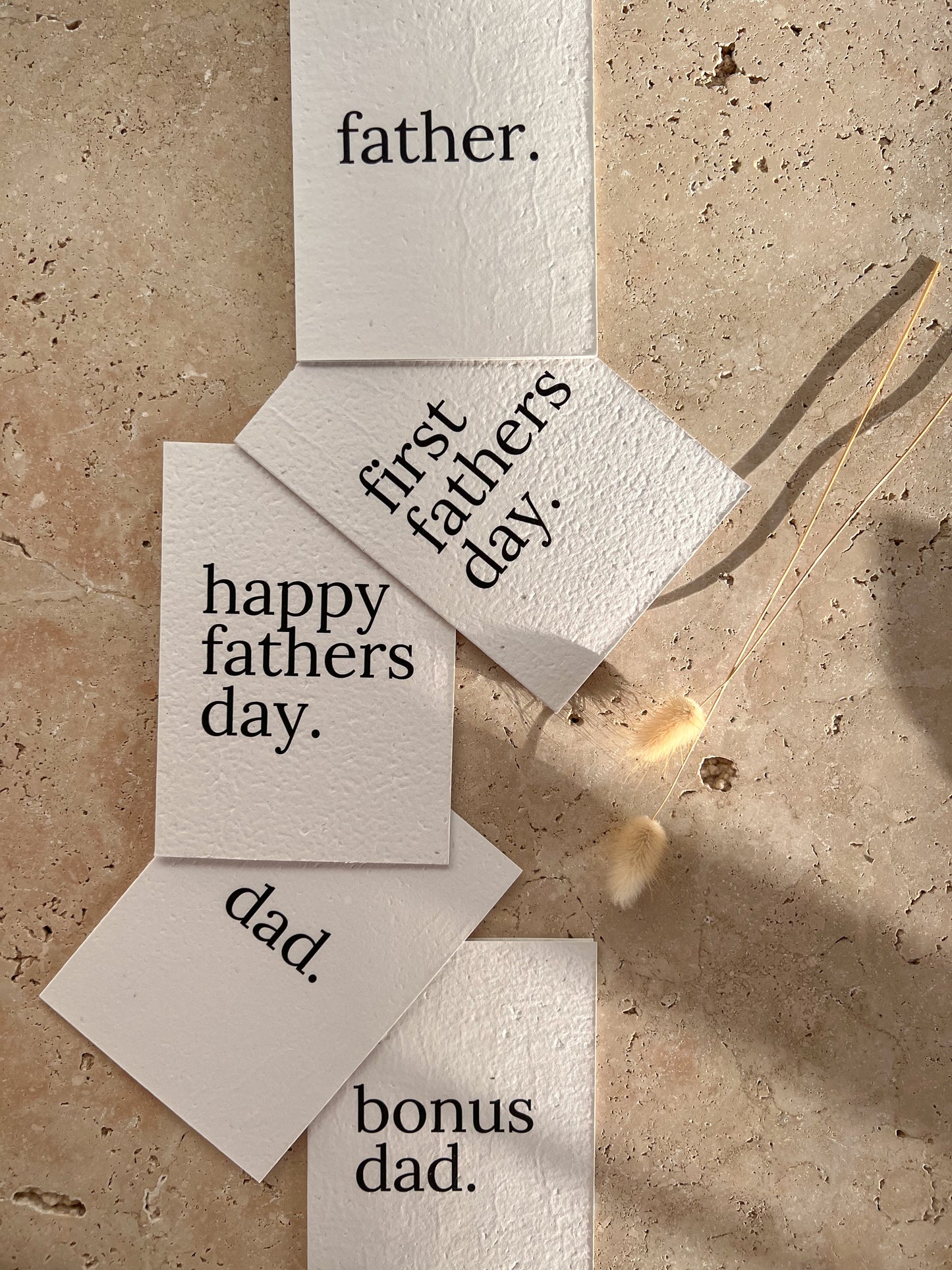 FATHERS DAY PLANTABLE GREETING CARDS