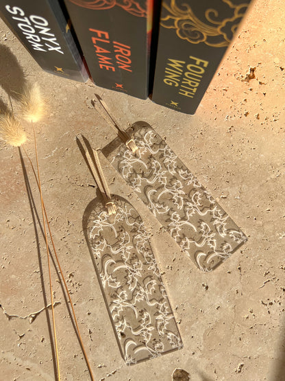 DRAGON BOOKMARKS BY WILLOW & SAGE CO PHOTOGRAPHED WITH THE EMPYREAN SERIES
