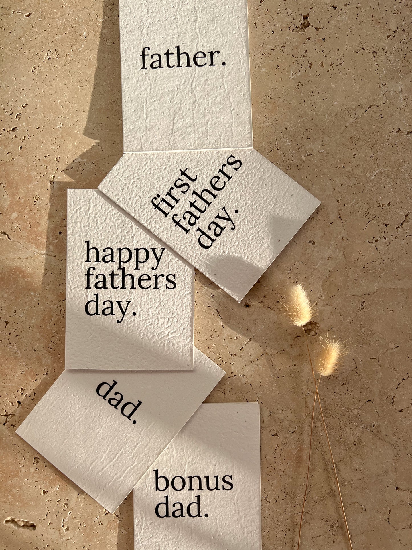 FATHERS DAY PLANTABLE GREETING CARDS