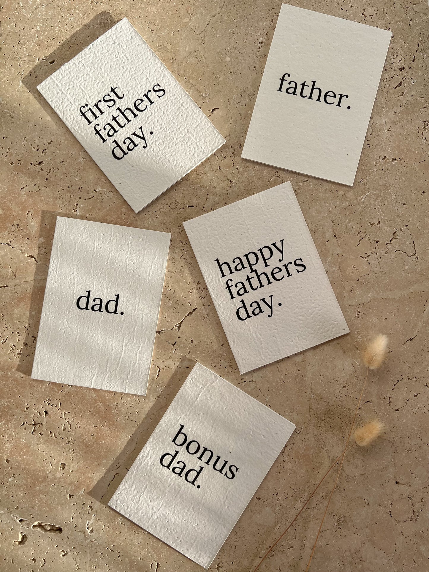 FATHERS DAY PLANTABLE GREETING CARDS