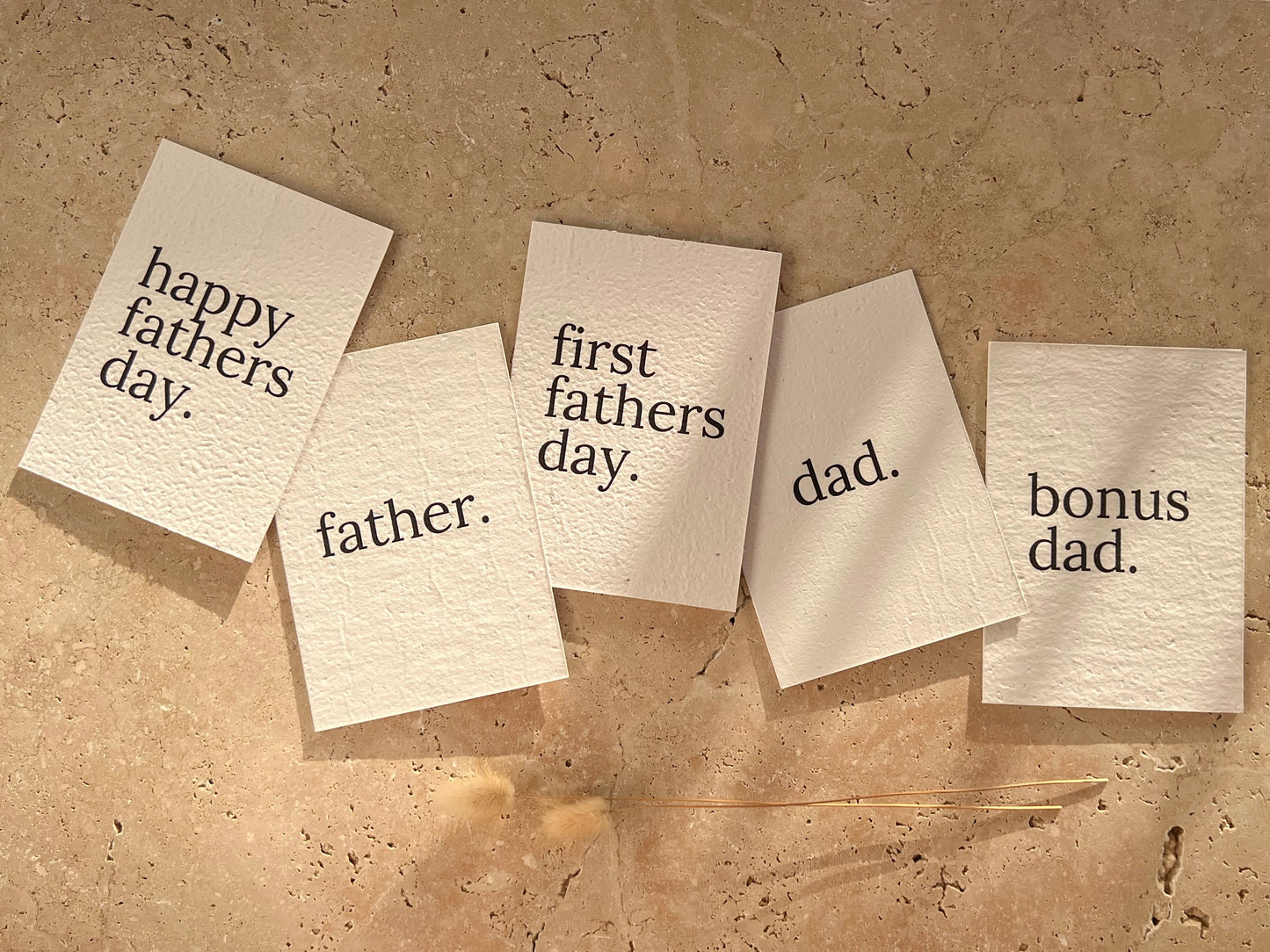 FATHERS DAY PLANTABLE GREETING CARDS