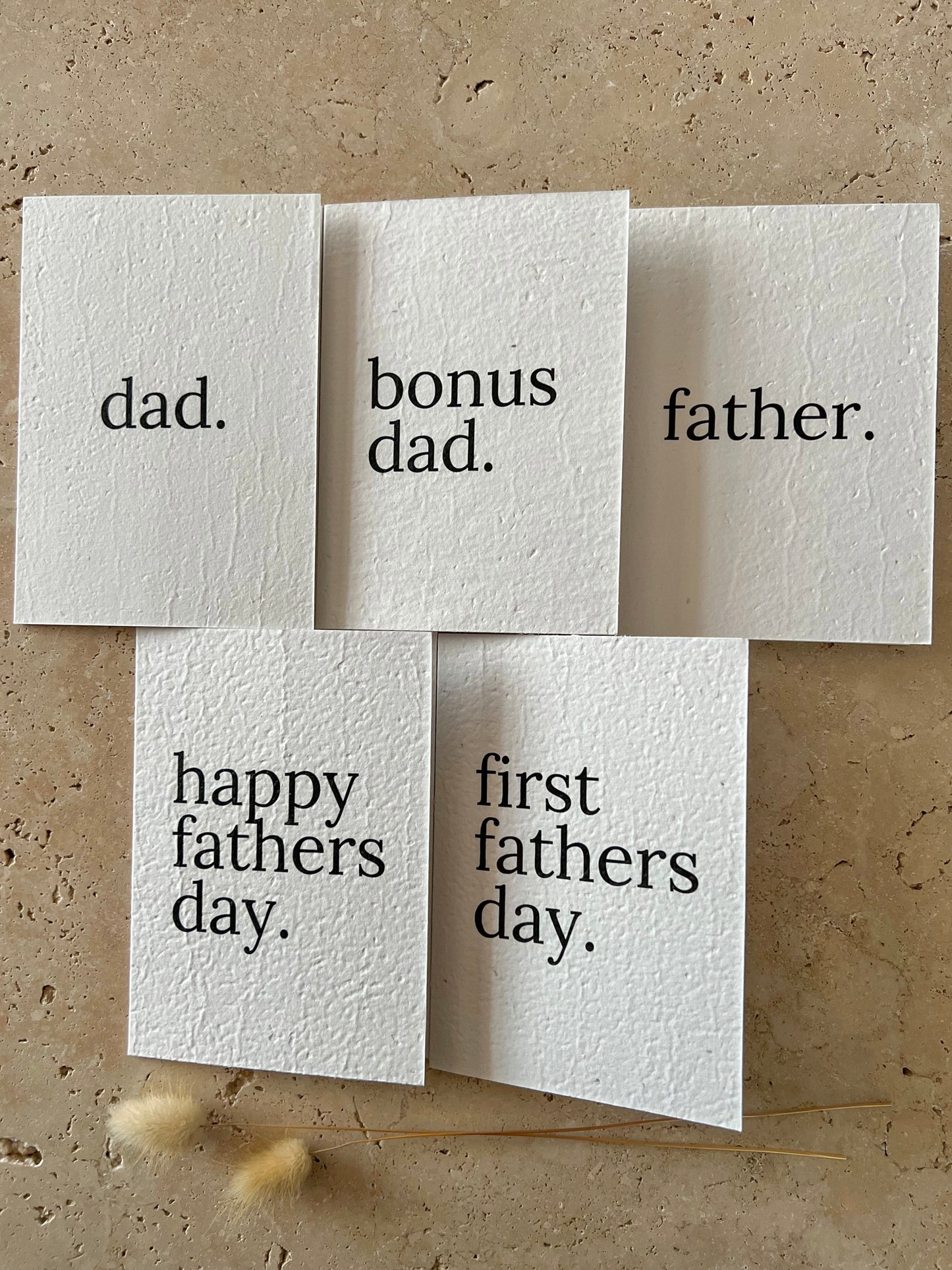 FATHERS DAY PLANTABLE GREETING CARDS