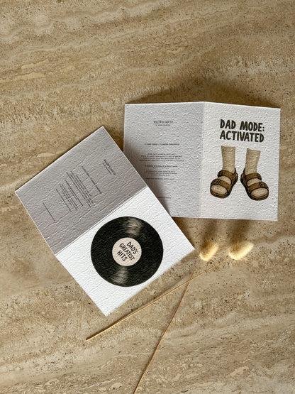 DAD'S PLANTABLE GREETING CARD | FATHER'S DAY GIFT