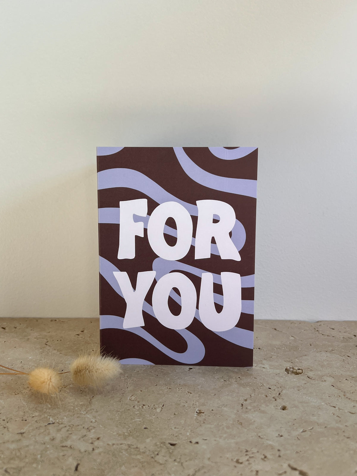 FOR YOU PREMIUM GREETING CARD | GROOVY CARD