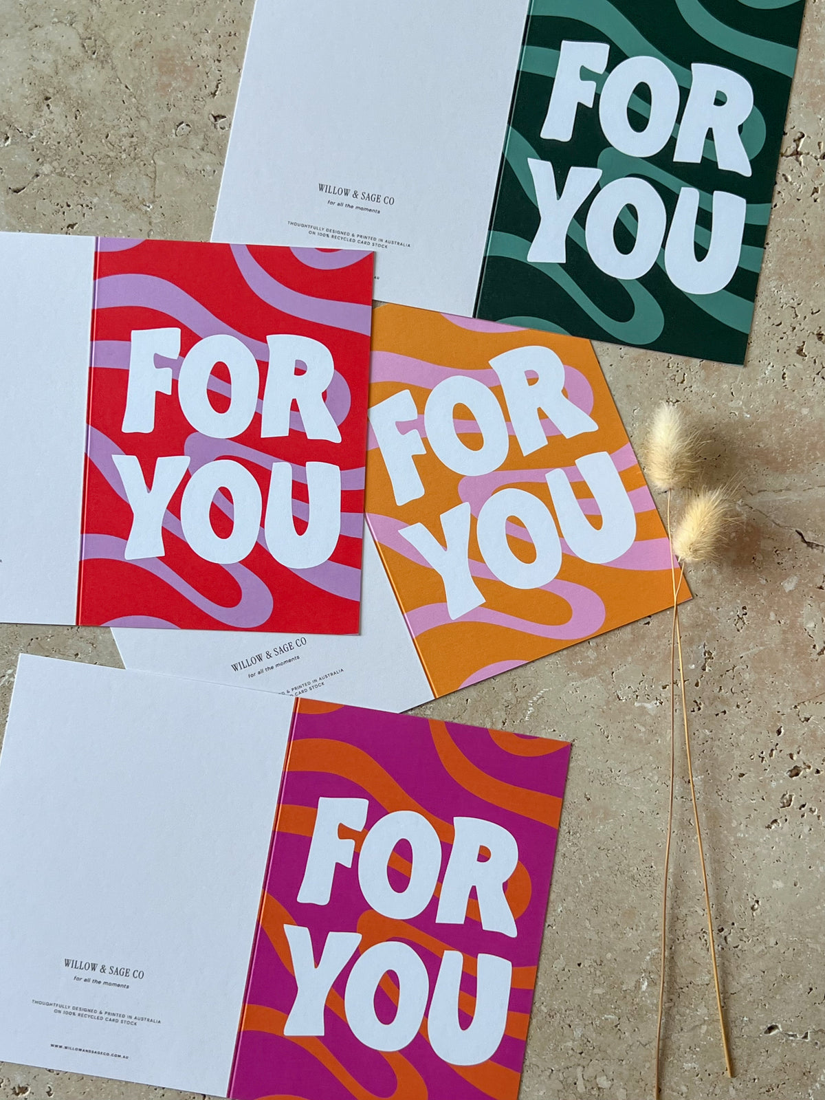 FOR YOU PREMIUM GREETING CARD | GROOVY CARD