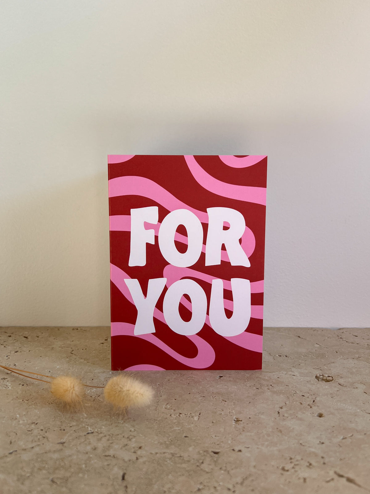 FOR YOU PREMIUM GREETING CARD | GROOVY CARD