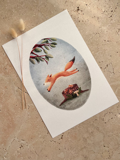 VINTAGE FOX & GOOSE PRINT COLLECTION