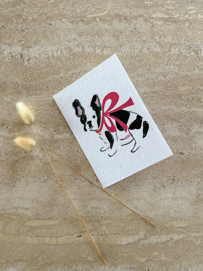 CHRISTMAS DOGS PLANTABLE GREETING CARDS