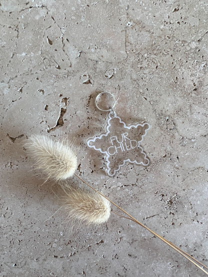 SCALLOP STAR DOG TAG ~ ACCESSORY CHARM