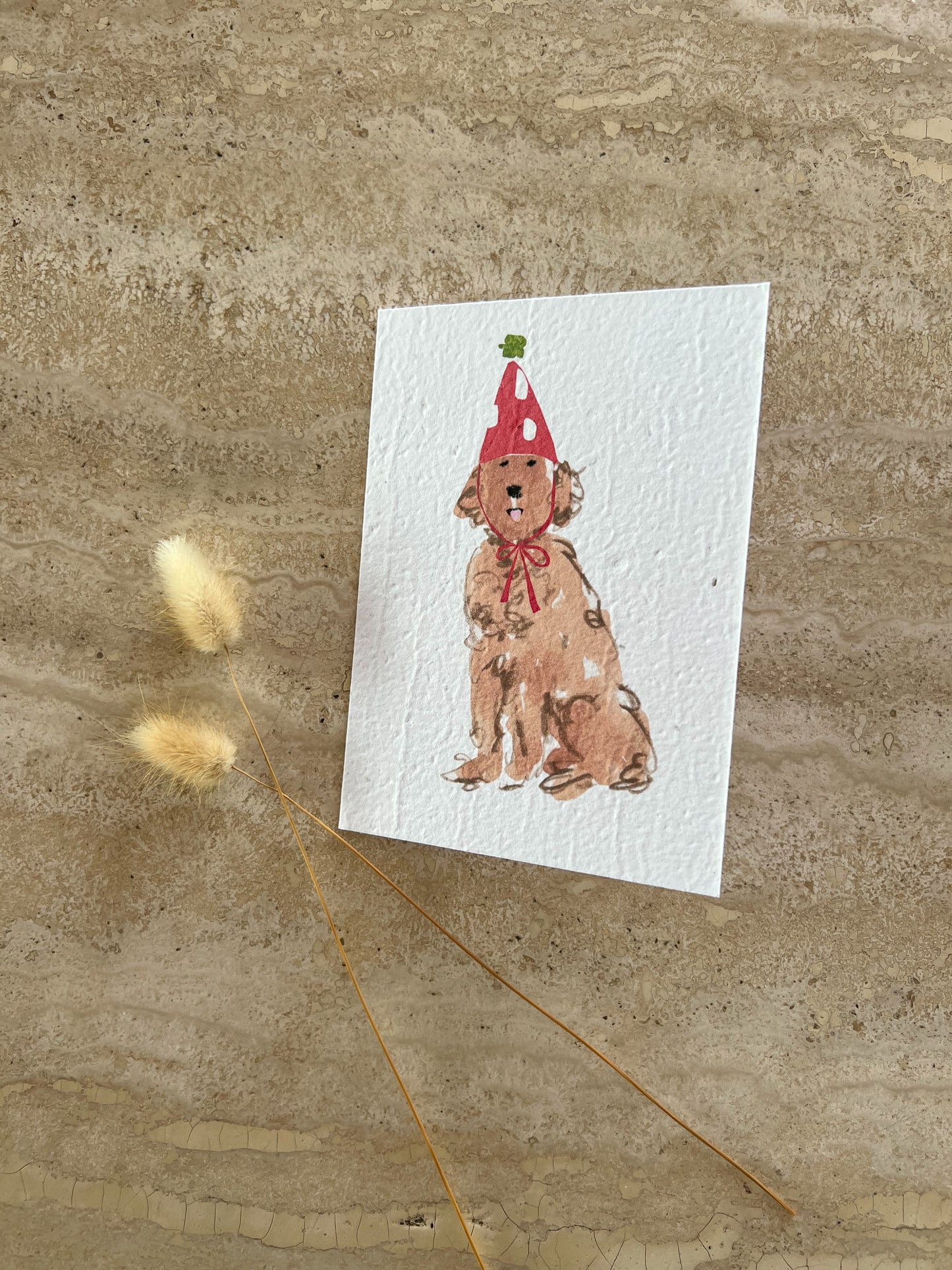 CHRISTMAS DOGS PLANTABLE GREETING CARDS
