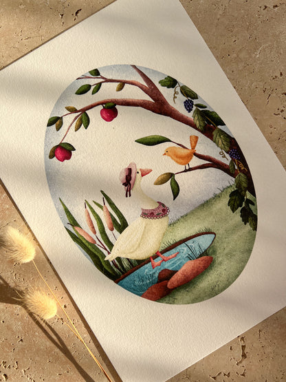 VINTAGE FOX & GOOSE PRINT COLLECTION