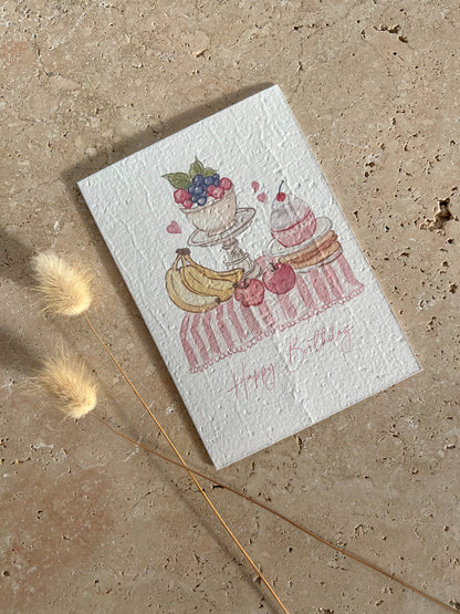 SUNDAY BRUNCH PLANTABLE GREETING CARDS
