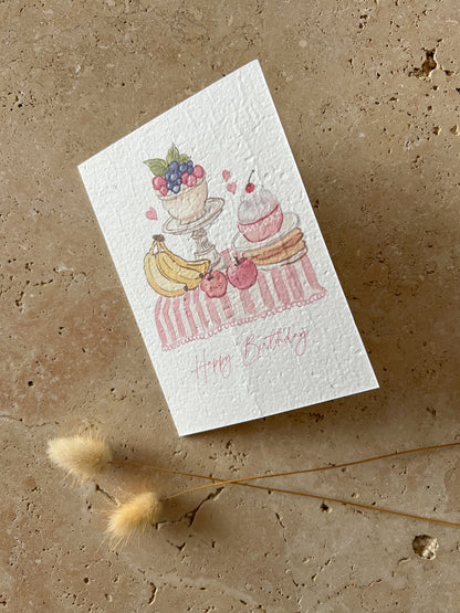 SUNDAY BRUNCH PLANTABLE GREETING CARDS
