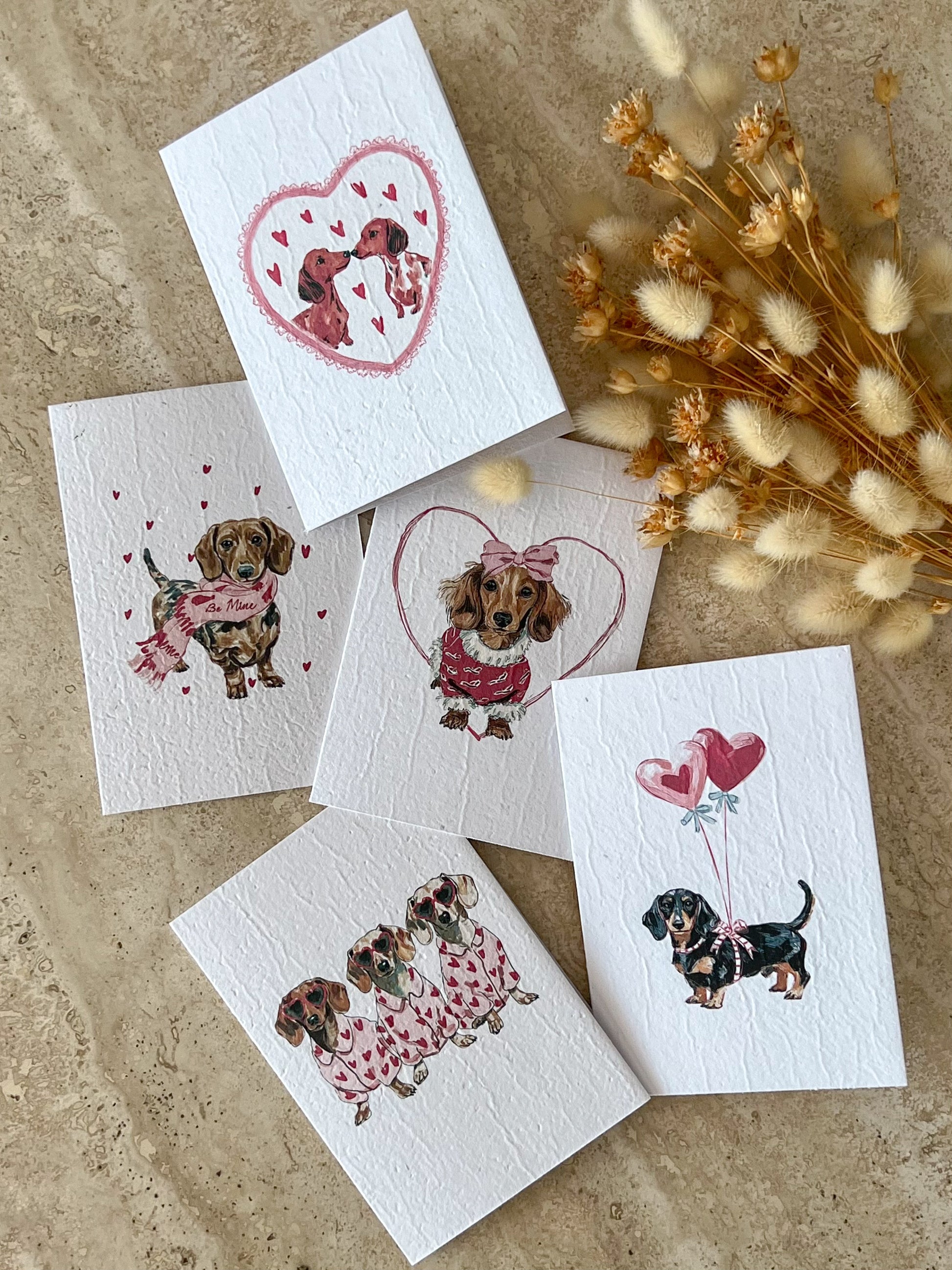 Hearts & Paws, Forever yours a plantable greeting card collection by Willow & Sage Co