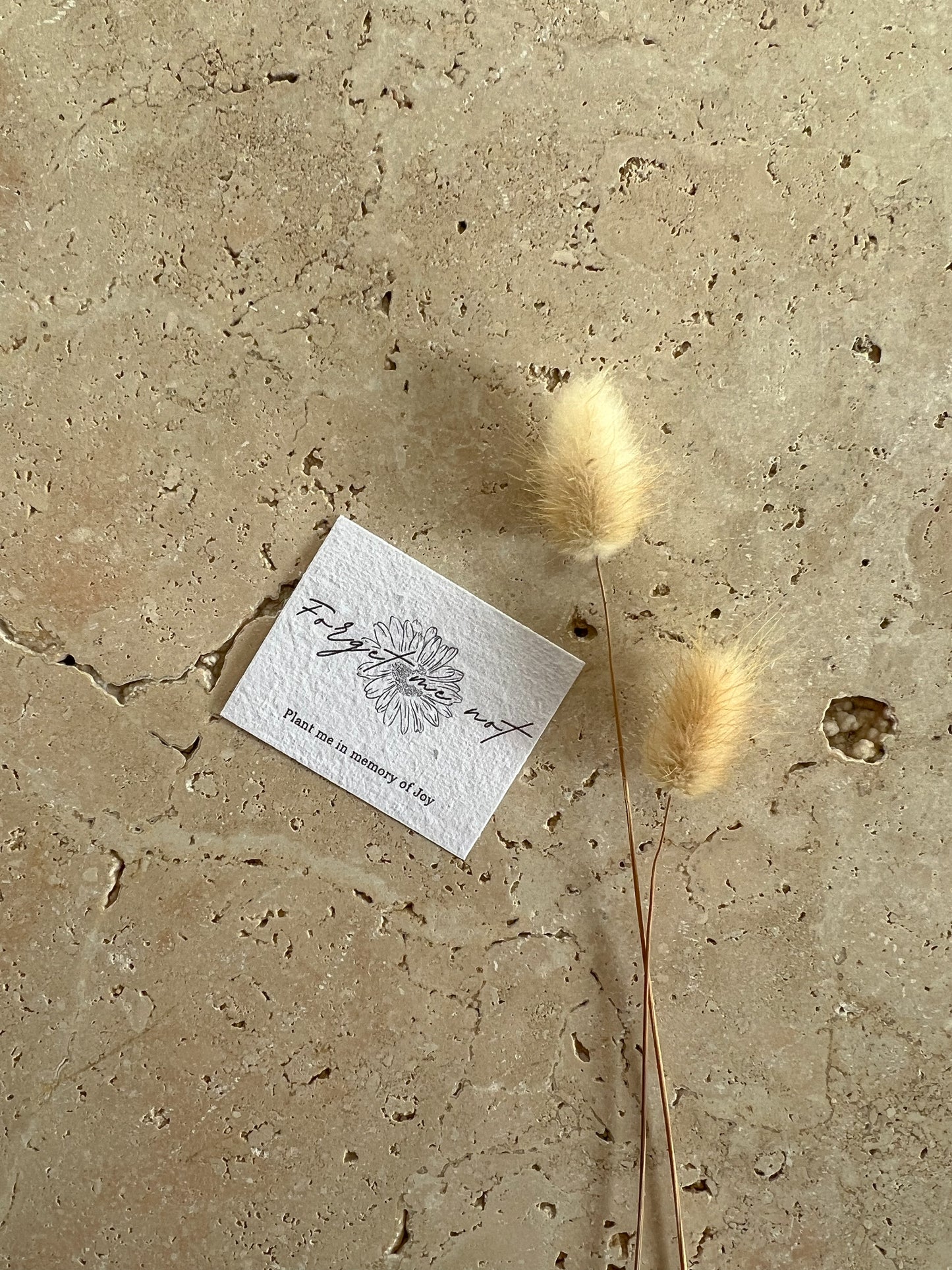 MEMORIAL PLANTABLE CARDS ~ CUSTOMISED