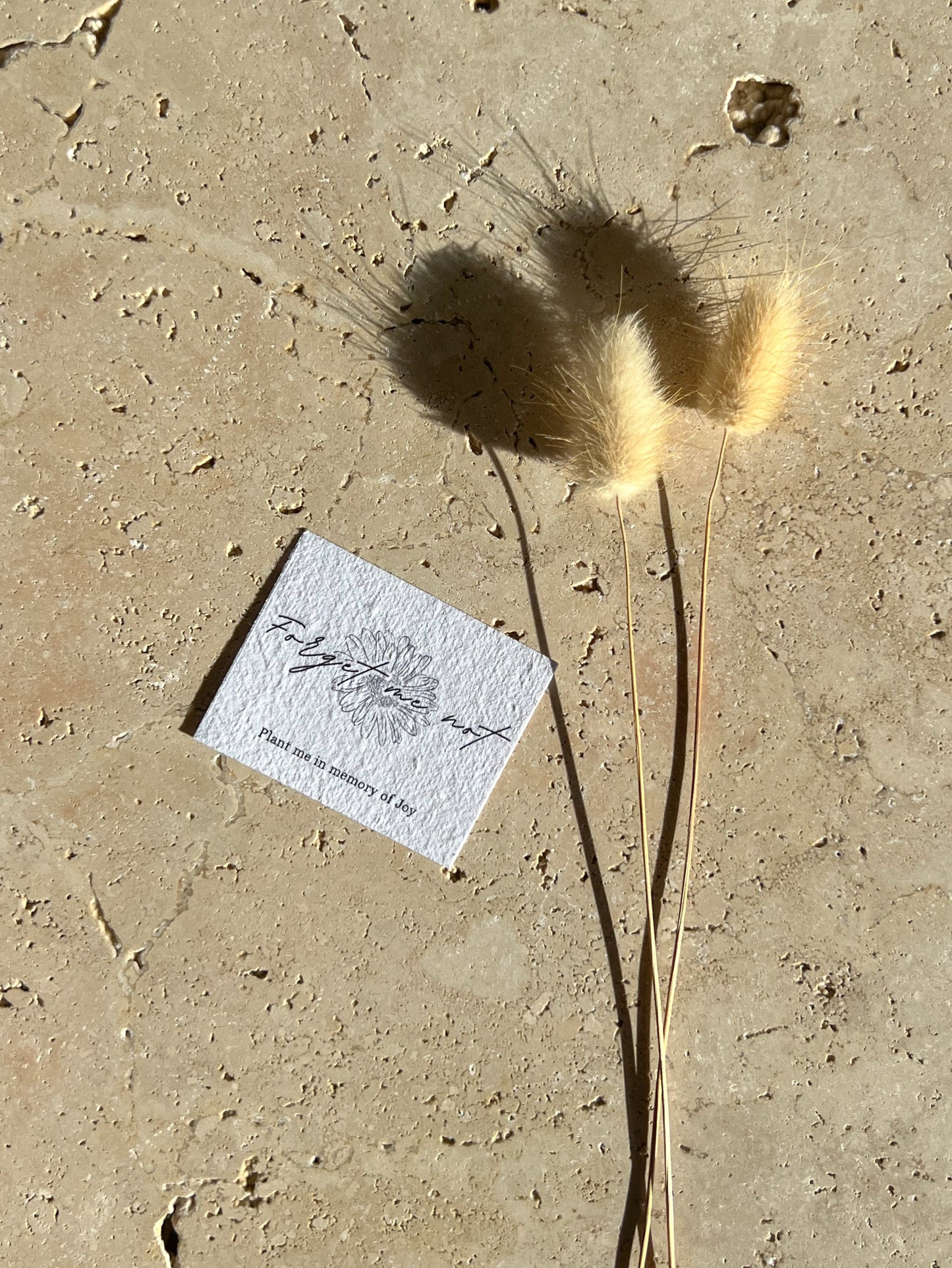 MEMORIAL PLANTABLE CARDS ~ CUSTOMISED