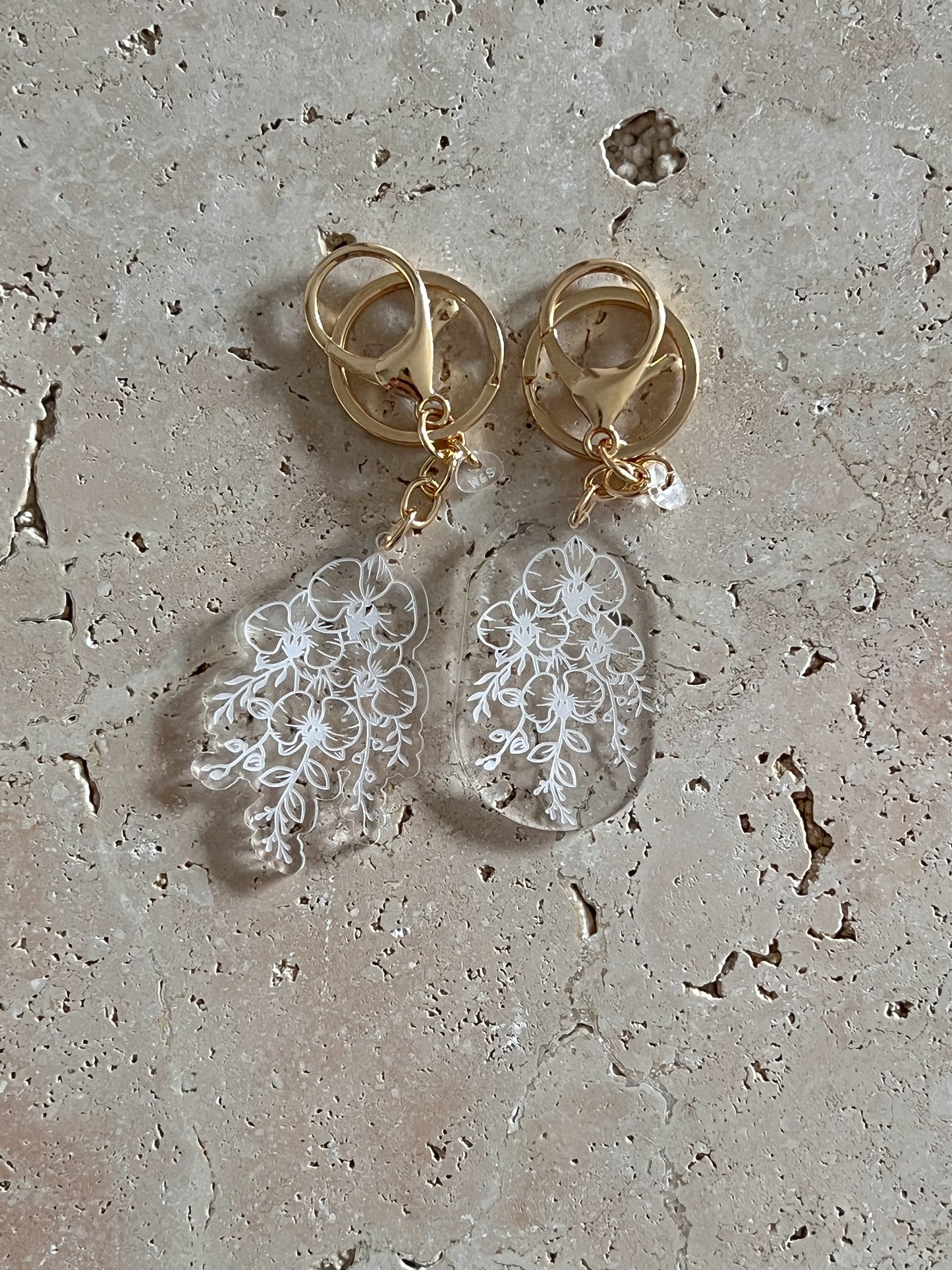 ORCHID KEYCHAIN