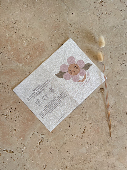 HELLO LITTLE ONE PLANTABLE GREETING CARD