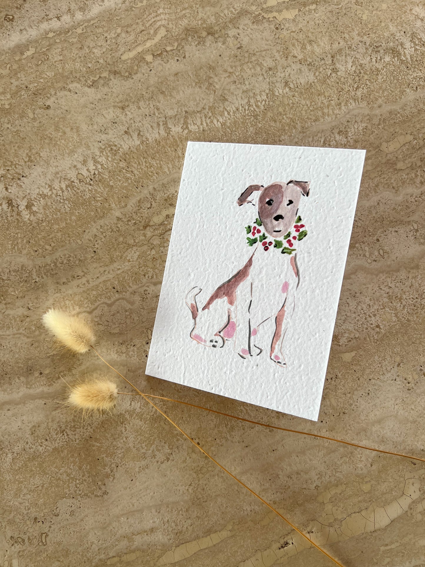 CHRISTMAS DOGS PLANTABLE GREETING CARDS