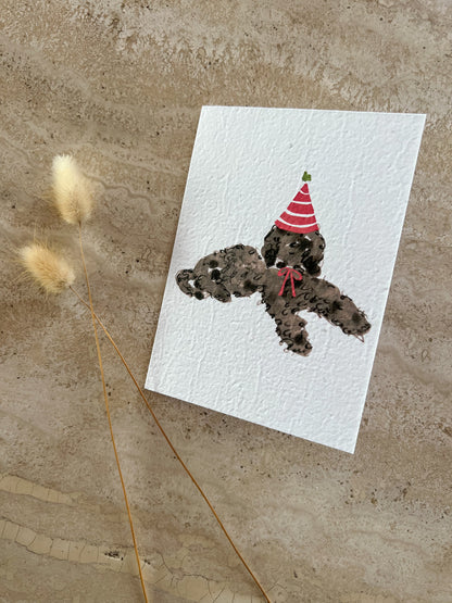 CHRISTMAS DOGS PLANTABLE GREETING CARDS